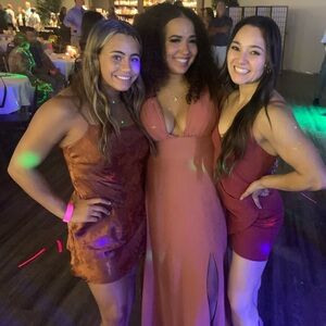 Princess Polly Orange Floral Dress